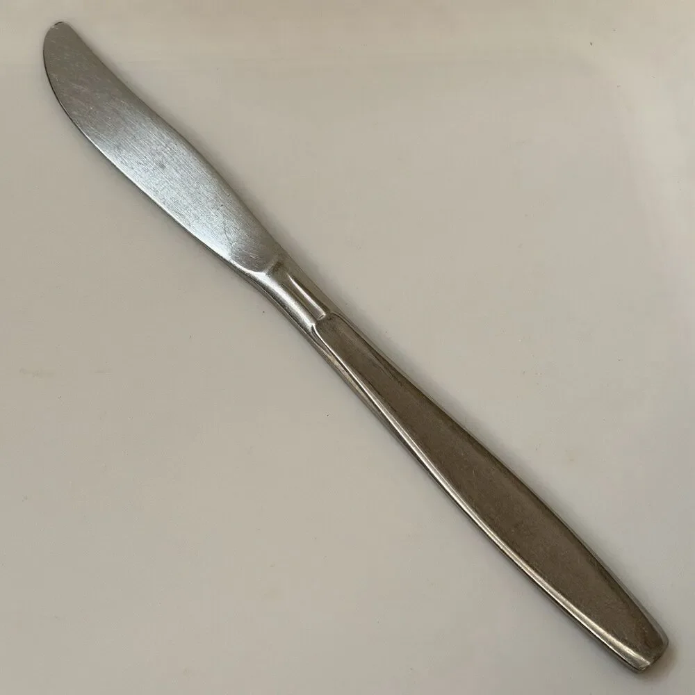 3pc AMC Venice Flatware Stainless Japan Ladle/ Dinner Knife/ Jelly Server Satin